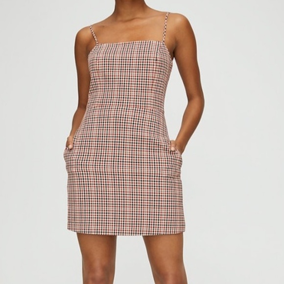 Aritzia Dresses & Skirts - 3️⃣4️⃣Aritzia Wilfred Red Plaid Mini Dress